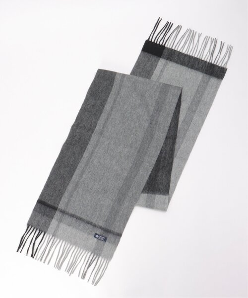 ikka（イッカ）の「ウールパネルヘリンボーンマフラー（マフラー・メンズ・ワイン/ブラック/ネイビー・FREE）」の18枚目の写真