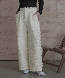 miette | フリンジツイードワイドパンツ(その他パンツ)