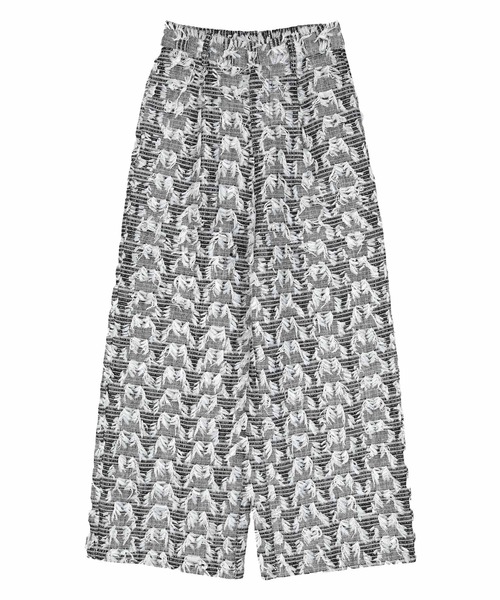 miette（ミエット）の「フリンジツイードワイドパンツ（その他パンツ・レディース・オフホワイト/ブラック・FREE）」の19枚目の写真