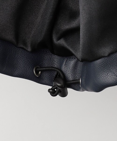 MAGIC STICK（マジックスティック）の「＜MAGIC STICK＞ レザータッチ CWU-36P ジャケット（ブルゾン・メンズ・ネイビー/ブラック・M/L）」の10枚目の写真