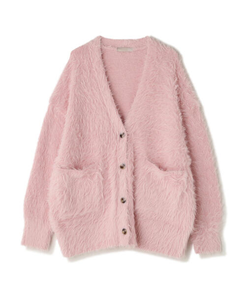 FREE'S MART（フリーズマート）の「◆シャギーカーディガン（カーディガン/ボレロ・レディース・ホワイト/ピンク/グレー/ブラウン系その他・FREE）」の7枚目の写真