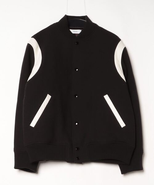 marka / マーカ：【ONLY ARK】別注 PUFFED AWARD JACKET - 1/14 wool 