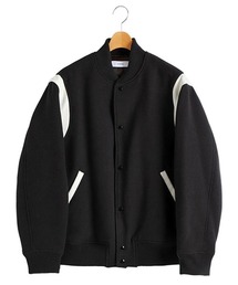 marka（マーカ）の「marka / マーカ：別注 PUFFED AWARD JACKET - 1/14 wool vintage double cloth -：M24C-15BL02C-ARK[COR]（スタジャン・メンズ）」