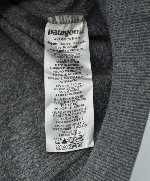 patagonia（パタゴニア）の「【ヴィンテージ古着】Patagonia プルオーバーパーカー（パーカー・メンズ・グレー・X-LARGE）」の7枚目の写真