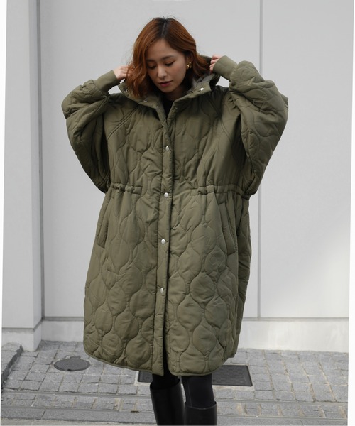 quilt hoodie coat（ダウンジャケット/コート）｜My shawty（マイ
