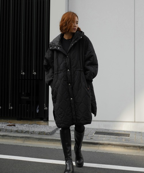 quilt hoodie coat（ダウンジャケット/コート）｜My shawty（マイ