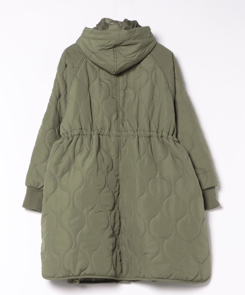 ジャケット・アウター My Shawty quilt hoodie coat quilt hoodie coat（ダウンジャケット/コート）｜My shawty