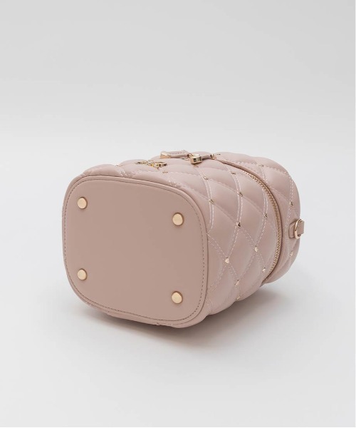 ＃RANDAハートコレクション2WAYキルティングバニティバック SALE】【HEART COLLECTION】ハートスタッズ2WAYキルティングバニティ
