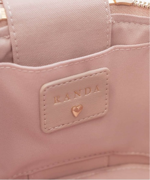 RANDA ハート型ショルダーバッグ ピンク SALE】2WAY キルティングハートバッグRANDA公式サイト