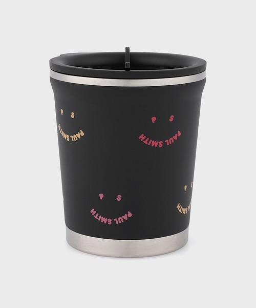 PS Paul Smith（ピーエスポールスミス）の「【限定】thermo mug × Paul Smith 'Happy' ダブルマグ / 553966 PDMUG（グラス/マグカップ/タンブラー・メンズ・ブラック/ホワイト・FREE）」の7枚目の写真