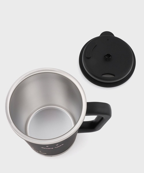 PS Paul Smith（ピーエスポールスミス）の「【限定】thermo mug × Paul Smith 'Happy' ダブルマグ / 553966 PDMUG（グラス/マグカップ/タンブラー・メンズ・ブラック/ホワイト・FREE）」の10枚目の写真