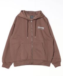 『THRASHER/スラッシャー』裏起毛/FULL ZIP HOODIE長袖 パーカー