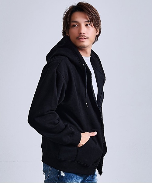 THRASHER(スラッシャー)の「『THRASHER/スラッシャー』裏起毛/FULL ZIP HOODIE長袖 パーカー (パーカー・レディース・アッシュグレー/ブラック/アイボリー/ブラウン・L/M)」の16枚目の写真