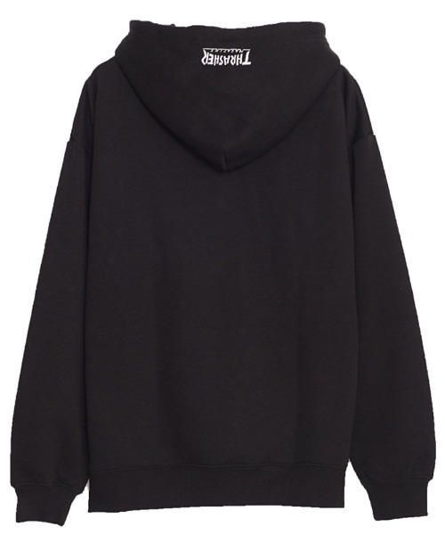 THRASHER(スラッシャー)の「『THRASHER/スラッシャー』裏起毛/FULL ZIP HOODIE長袖 パーカー (パーカー・レディース・アッシュグレー/ブラック/アイボリー/ブラウン・L/M)」の19枚目の写真