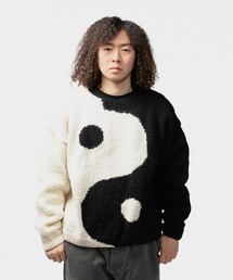 トップス macmahon knitting mills Big Yin & Yang MacMahon Knitting Mills Knit Sweater Big Yin & Yang Beige