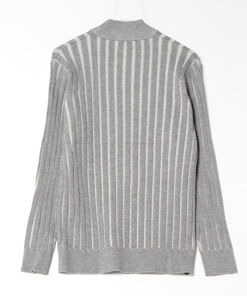 【セール】レノマ オム ストレッチ ハンドウォッシャブル 針抜きプレーティング モックネック ニット（ニット/セーター）｜renoma HOMME（レノマオム）