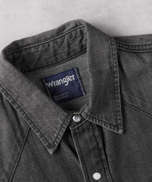 Wrangler(ラングラー)の「Wrangler(ラングラー)【メンズ】ウエスタンシャツ(シャツ/ブラウス・メンズ・ブラック・M/L/XL)」の8枚目の写真