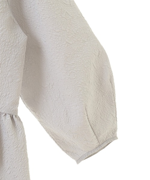 ef-de（エフデ）の「ef-de 衿取り外しペプラムブラウス（シャツ/ブラウス・レディース・ライトグレー/アイボリー・MEDIUM/LARGE）」の12枚目の写真