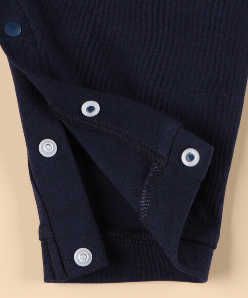 COMME CA ISM（コムサイズム）の「セーラーカラー 長袖ツーウェイオールオール（その他ベビー用品・キッズ・ホワイト×ネイビー/ホワイト系その他・60-80cm）」の9枚目の写真