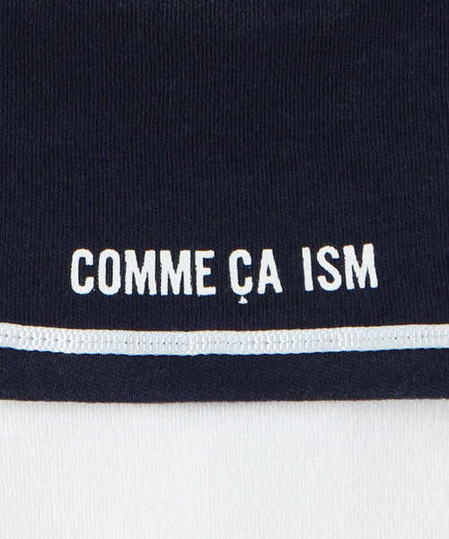 COMME CA ISM（コムサイズム）の「セーラーカラー 長袖ツーウェイオールオール（その他ベビー用品・キッズ・ホワイト×ネイビー/ホワイト系その他・60-80cm）」の10枚目の写真