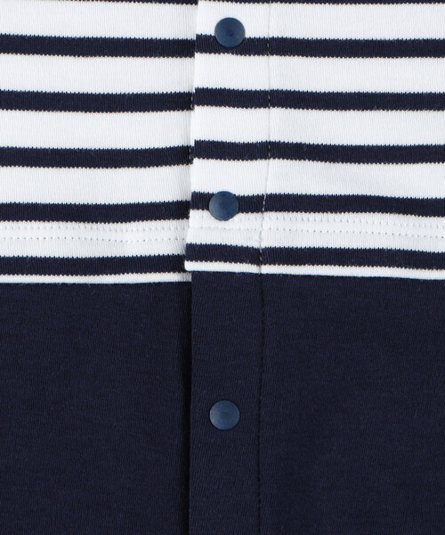 COMME CA ISM（コムサイズム）の「セーラーカラー 長袖ツーウェイオールオール（その他ベビー用品・キッズ・ホワイト×ネイビー/ホワイト系その他・60-80cm）」の12枚目の写真