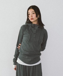 HANNE | フーディーリブロンTEE(Tシャツ/カットソー)