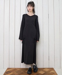 【Nora Lily】「elle」Effortlessly Knit Rib Dress