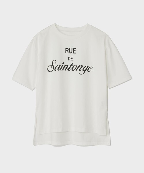 GRACE CLASS(グレースクラス)の「レタードプリントTシャツ(Tシャツ/カットソー・レディース・ブラック/ホワイト・36)」の11枚目の写真