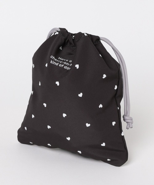 GLOBAL WORK（グローバルワーク）の「洗えるスクール巾着M/288808（ポーチ・キッズ・ブルー/ブラック/グレー系その他/ホワイト系その他/ラベンダー/ブラック系その他・ONE SIZE）」の3枚目の写真