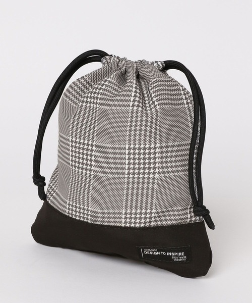 GLOBAL WORK（グローバルワーク）の「洗えるスクール巾着M/288808（ポーチ・キッズ・ブルー/ブラック/グレー系その他/ホワイト系その他/ラベンダー/ブラック系その他・ONE SIZE）」の4枚目の写真