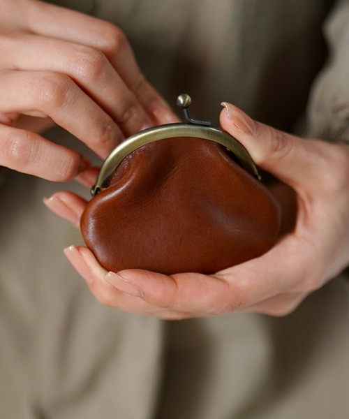 栃木レザー がま口財布 S（財布）｜THE MILES（ザ マイルズ） 5,643円