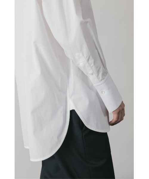 CINOH（チノ）の「ASYMMETRIC BOSOM SHIRT（シャツ/ブラウス・レディース・White・38/36/34）」の20枚目の写真