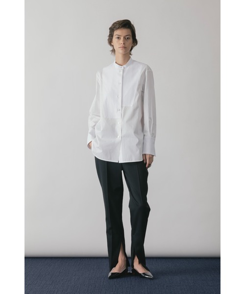 CINOH（チノ）の「ASYMMETRIC BOSOM SHIRT（シャツ/ブラウス・レディース・White・38/36/34）」の21枚目の写真