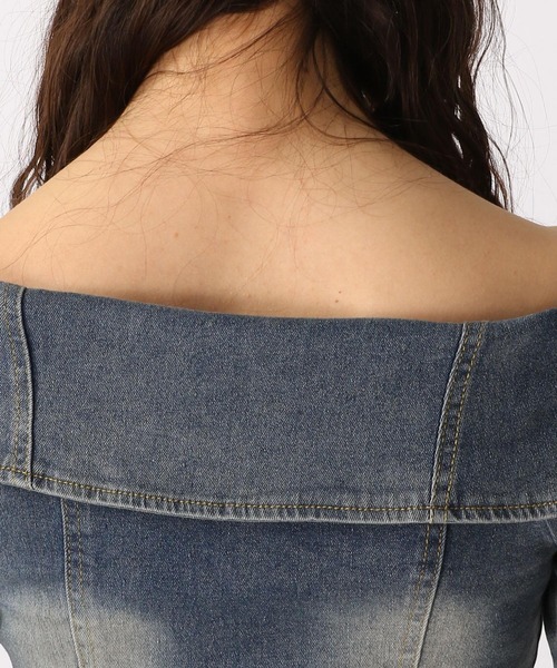 FOREVER 21(フォーエバー トゥエンティーワン)の「【2025SS】ヴィンテージライクデニムブラウス(その他トップス・レディース・ブラック/ブルー・SMALL/MEDIUM)」の19枚目の写真