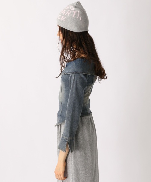 FOREVER 21(フォーエバー トゥエンティーワン)の「【2025SS】ヴィンテージライクデニムブラウス(その他トップス・レディース・ブラック/ブルー・SMALL/MEDIUM)」の14枚目の写真