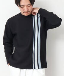 NOLLEY’S | 接結ストライプC/Nプルオーバー(ニット/セーター)