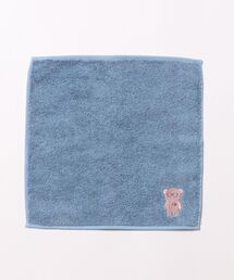 EMPORIO ARMANI（エンポリオアルマーニ）の「EMPORIO ARMANI 綿100％ ワンポイントベア タオルハンカチ 02340025（ハンカチ/ハンドタオル）」