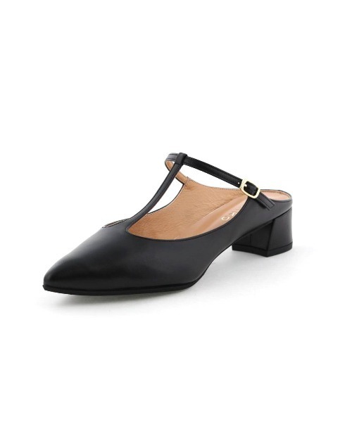 HIMIKO(ヒミコ)の「【Made in Japan】【HIMIKO】ポインテッドトゥTストラップミュール/651507(パンプス・レディース・シルバー/オフホワイト/ブラック・22.0cm/25.0cm/24.0cm/23.0cm/24.5cm/23.5cm/22.5cm)」の13枚目の写真