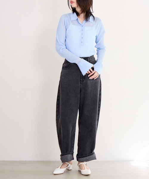 HIMIKO(ヒミコ)の「【Made in Japan】【HIMIKO】ポインテッドトゥTストラップミュール/651507(パンプス・レディース・シルバー/オフホワイト/ブラック・22.0cm/25.0cm/24.0cm/23.0cm/24.5cm/23.5cm/22.5cm)」の19枚目の写真