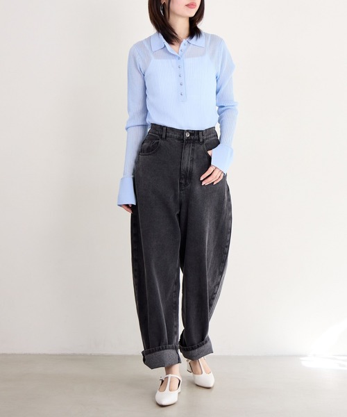 HIMIKO(ヒミコ)の「【Made in Japan】【HIMIKO】ポインテッドトゥTストラップミュール/651507(パンプス・レディース・シルバー/オフホワイト/ブラック・22.0cm/25.0cm/24.0cm/23.0cm/24.5cm/23.5cm/22.5cm)」の20枚目の写真