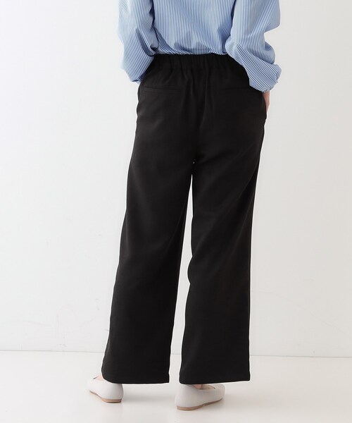 SHOO・LA・RUE（シューラルー）の「【洗える/S-LL】大人のきれいめスタイルに ワイドパンツ（その他パンツ・レディース・ブラック/チャコールグレー/ベージュ・04/03/02/01）」の18枚目の写真