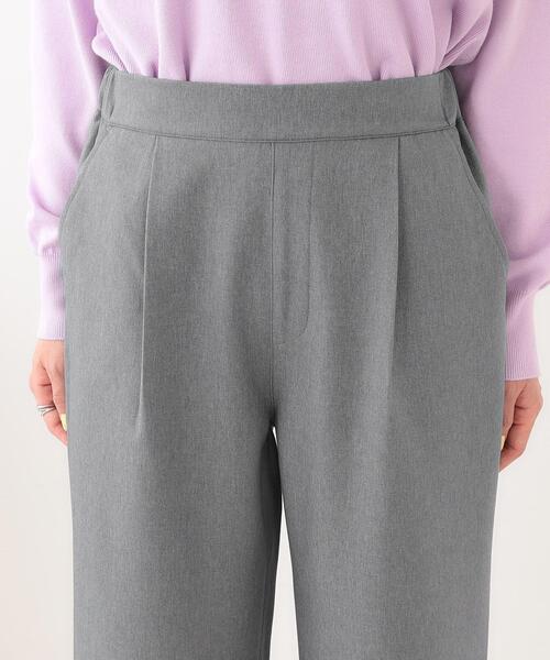 SHOO・LA・RUE（シューラルー）の「【洗える/S-LL】大人のきれいめスタイルに ワイドパンツ（その他パンツ・レディース・ブラック/チャコールグレー/ベージュ・04/03/02/01）」の8枚目の写真