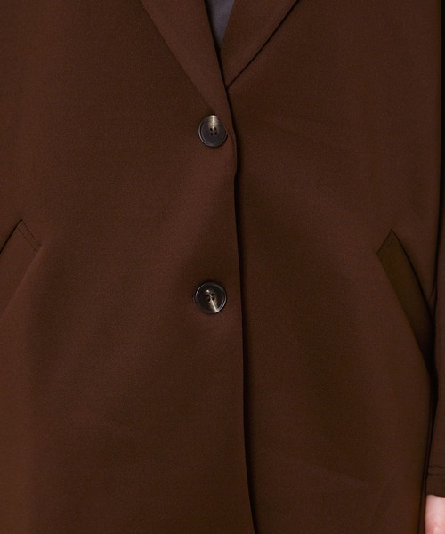 GORGE（ゴージ）の「ジャージラインジャケット（その他アウター・レディース・ブラック/チャコール/ブラウン・F）」の7枚目の写真