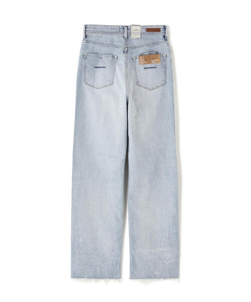 YANUK(ヤヌーク) LEA/ボーイズストレート/カットオフフロスト/COF