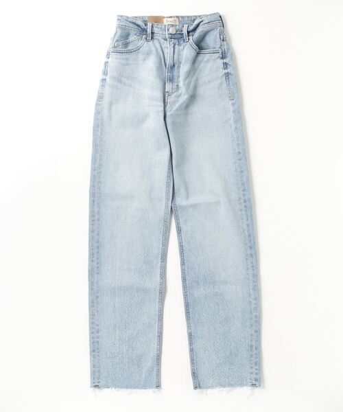 YANUK(ヤヌーク) LEA/ボーイズストレート/カットオフフロスト/COF