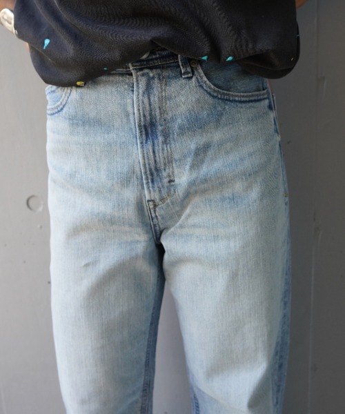 【YANUK ヤヌーク】Lea ストレートデニムカットオフ 希少カラー YANUK(ヤヌーク)人気モデルLEA(レア) サイズ感＆最新春コーデ特集