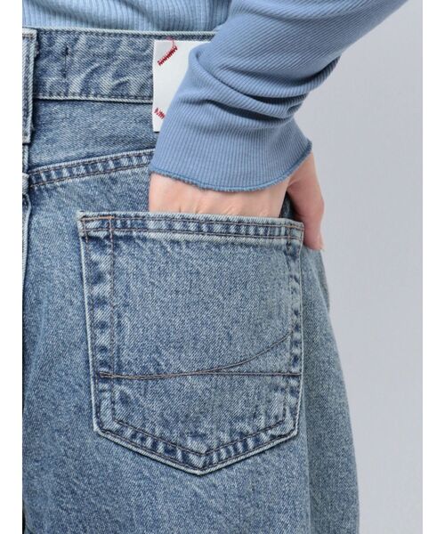 jouetie（ジュエティ）の「【Something ×PosTokyo】PANEL BALLON WIDE DENIM/パネルバルーンワイドデニムパンツ（デニムパンツ・レディース・ブルー/ブラック/インディゴブルー・SMALL/MEDIUM）」の14枚目の写真