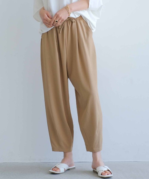 aquagarage(アクアガレージ)の「多機能バルーンパンツ(その他パンツ・レディース・ブラック/カーキ/ベージュ・LL/L/M)」の3枚目の写真