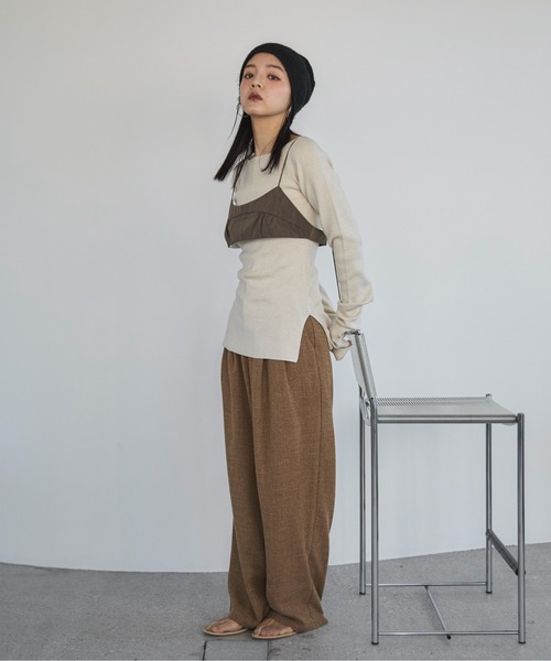 feepur（フェピュール）の「メランジブラトップビスチェ（その他