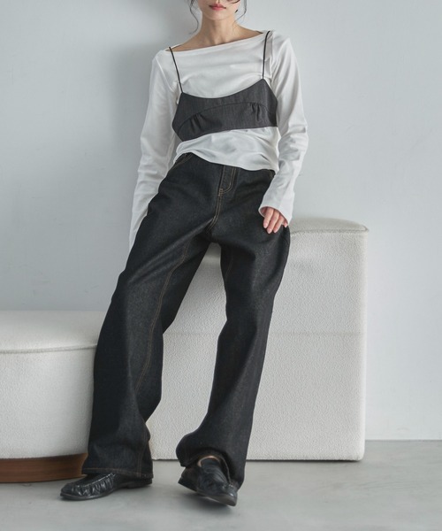 セール】メランジブラトップビスチェ（その他トップス）｜feepur